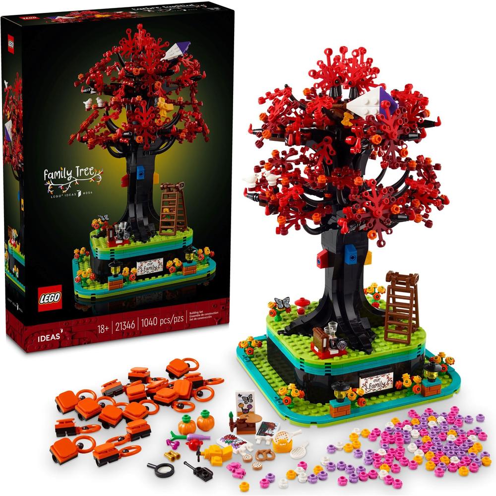 京东百亿补贴：LEGO 乐高 Ideas系列 21346 家庭树 529元包邮