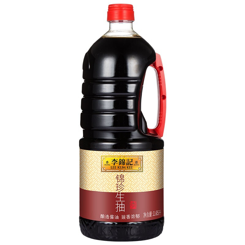 李锦记 锦珍生抽 1.65L 8.31元