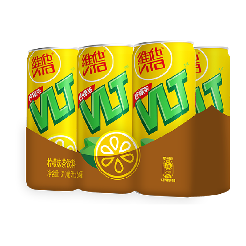 ViTa 维他 柠檬茶优选红茶+真正柠檬汁310ml*6罐 ￥16.91