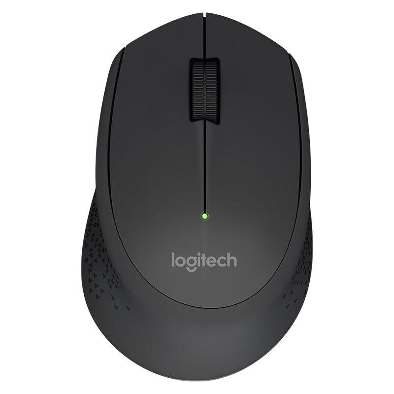 罗技 logitech M275 2.4G无线鼠标 1000DPI 黑色 60.11元