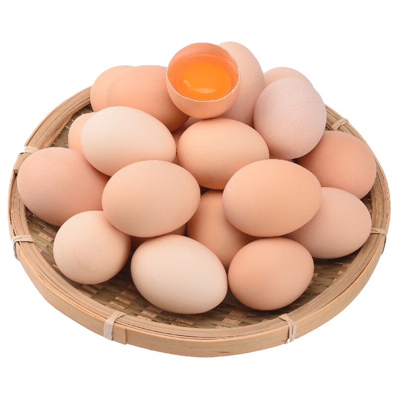 PLUS会员：我老家 新鲜谷物鸡蛋 生鲜单枚40±5g 40枚 1600g 27.62元包邮