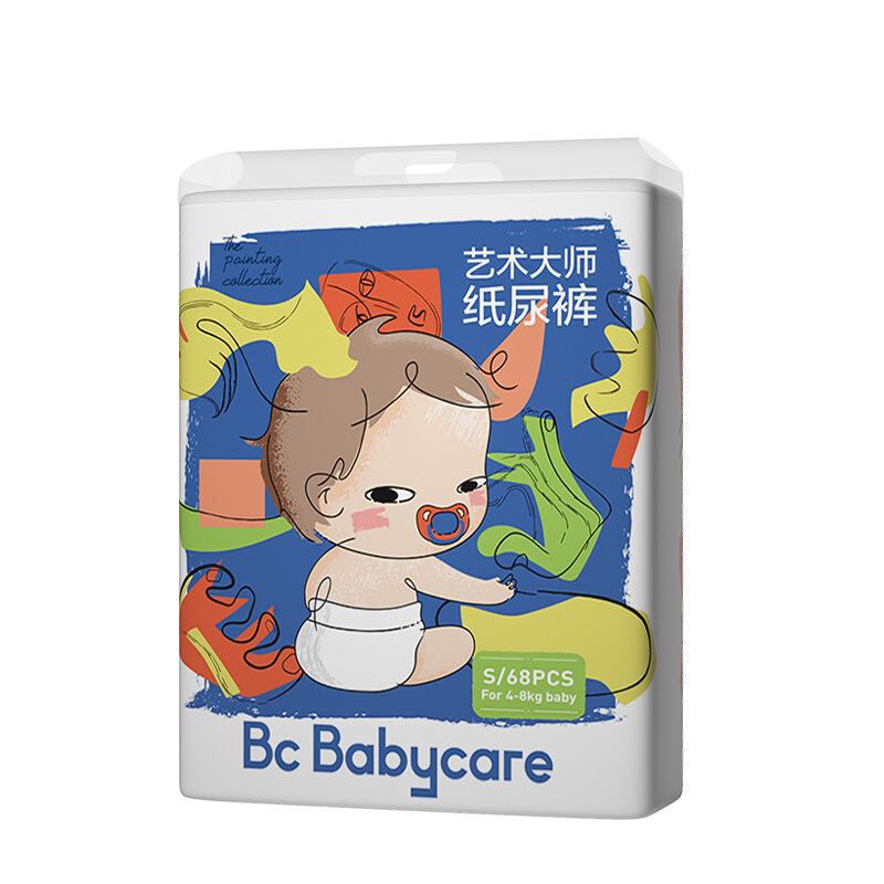PLUS会员：babycare 艺术大师系列 宝宝纸尿裤 S68片 54.1元（需买4件，需用券）