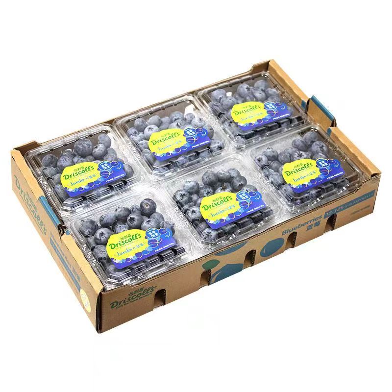 春之言 新鲜 蓝莓 125g*12盒 果径12-14mm 32.4元（需买2件，需用券）