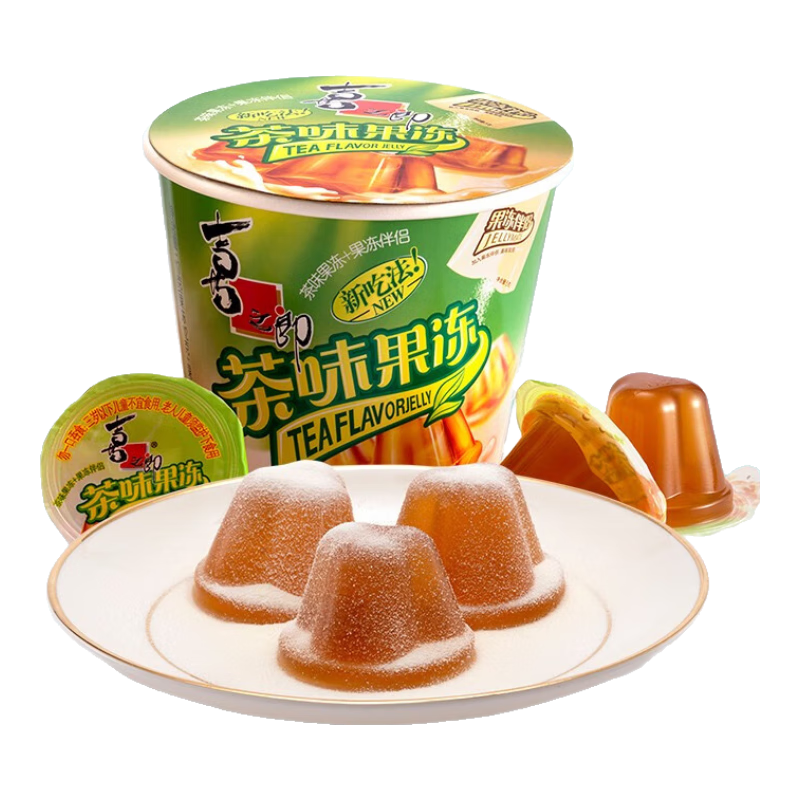 喜之郎 果冻茶味 117g 2.7元