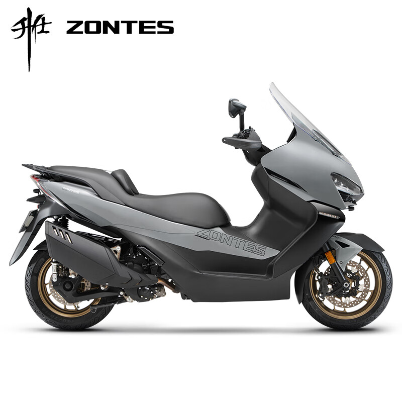 ZONTES 升仕 2024新款368K踏板车（付款后30天内发货） 机甲灰 30700元（需用券）