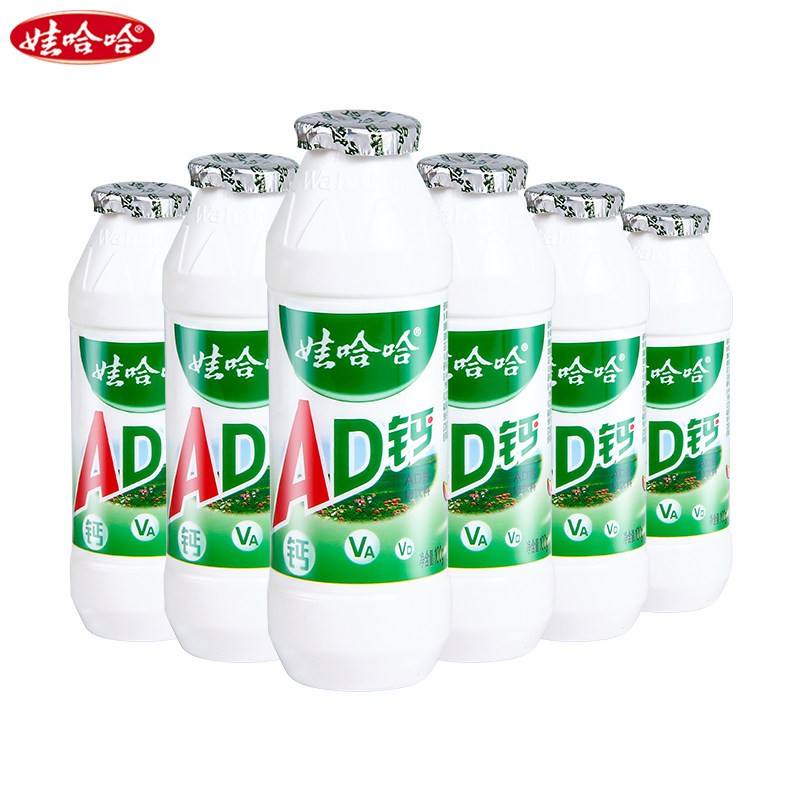 娃哈哈 AD钙奶100ml*24瓶 22.8元