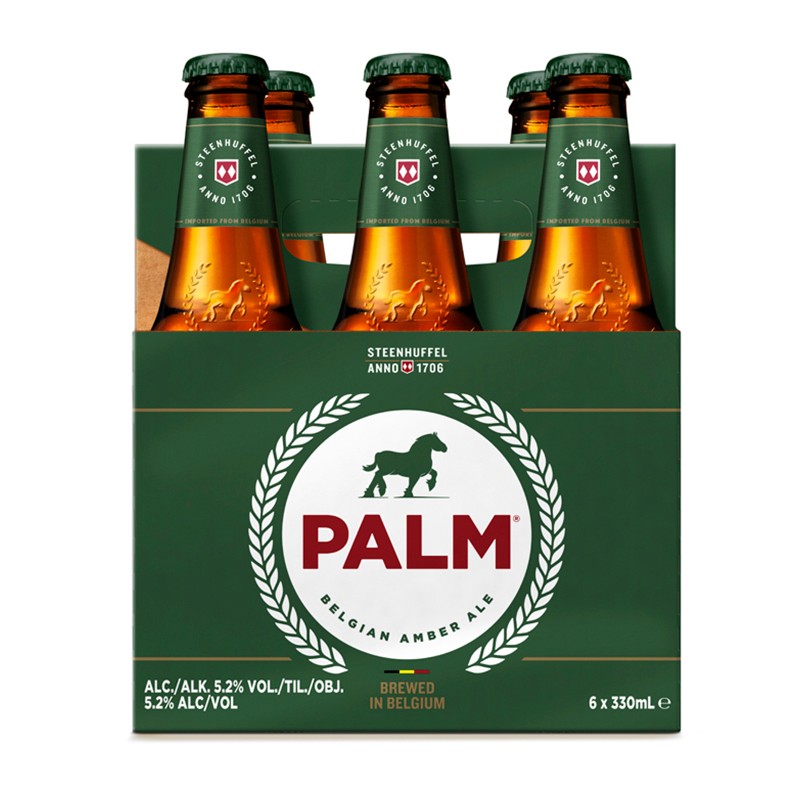 PALM 布马 琥珀啤酒 330ml*6瓶 38元（需买3件，共114元）