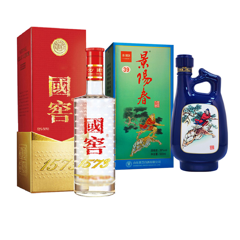 88VIP：国窖1573 52度375ml+景芝景阳春小老虎39度500ml 592.55元