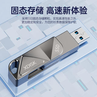 小盘 M8高速 固态U盘 128GB 灰 184.9元 - 86线报 小盘 M8高速 固态U盘 128GB 灰 184.9元 - 86线报