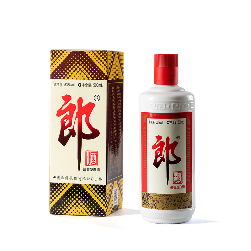 郎酒 53%vol 酱香型白酒 500ml 单瓶装 ￥167.21