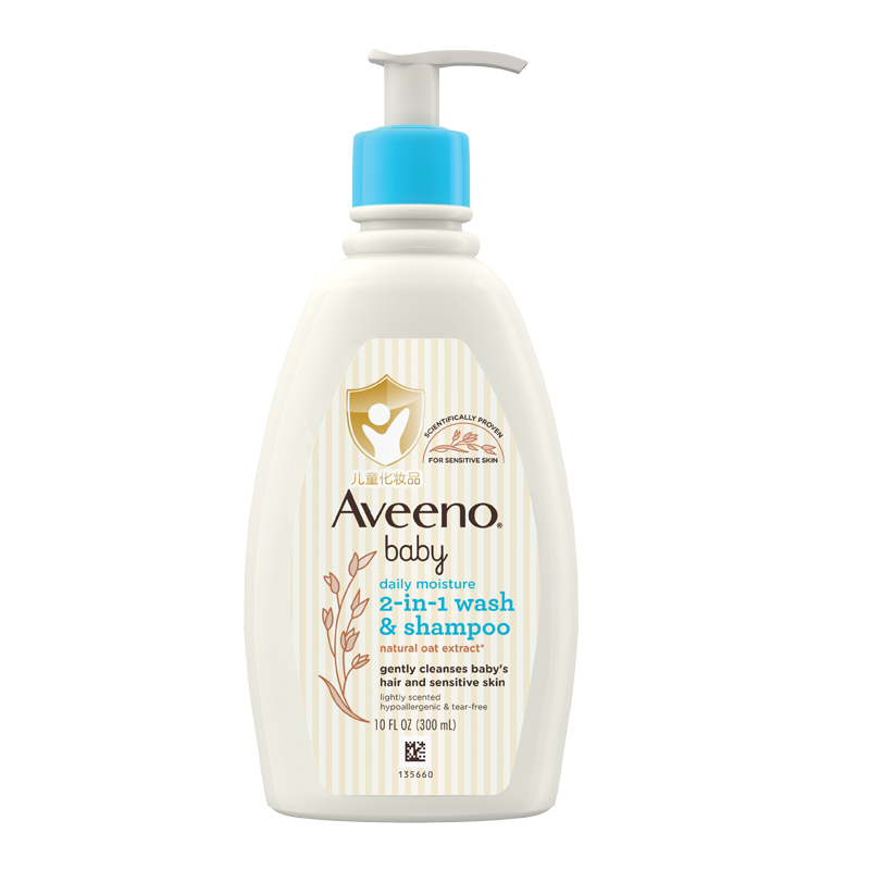 Aveeno 每日倍护系列 婴幼儿洗发沐浴露 300ml 压泵装 41.07元（需买3件，共123.21