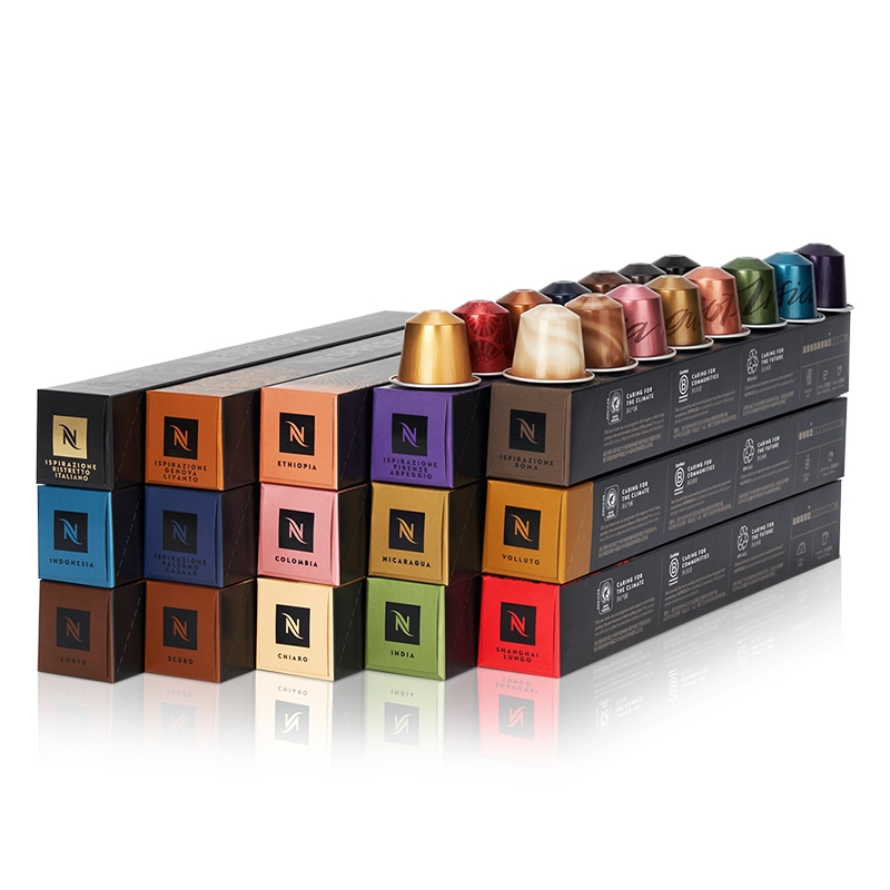 NESPRESSO 浓遇咖啡 雀巢胶囊咖啡套装 663元