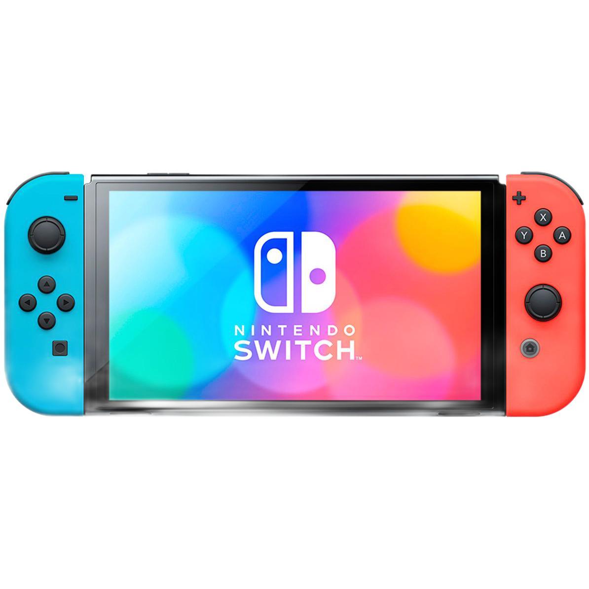Nintendo 任天堂 日版 Switch OLED 游戏主机 红蓝色 日版 1819元（需用券）