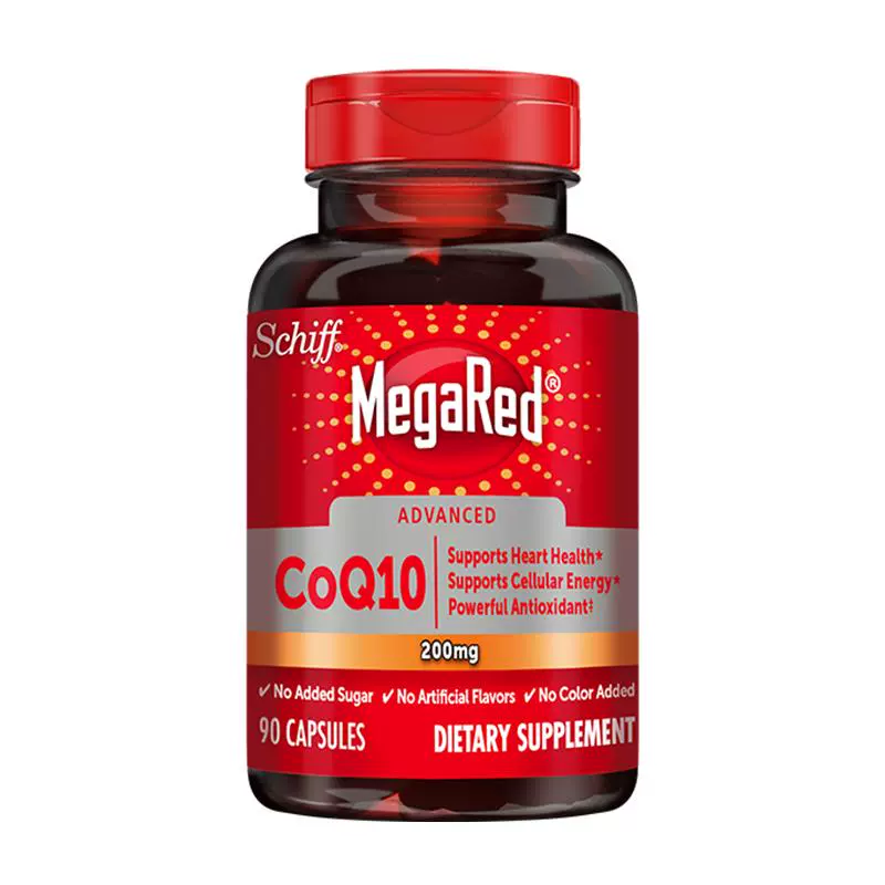 脉拓 MegaRed 辅酶q10心脏软胶囊200mg90粒 ￥309