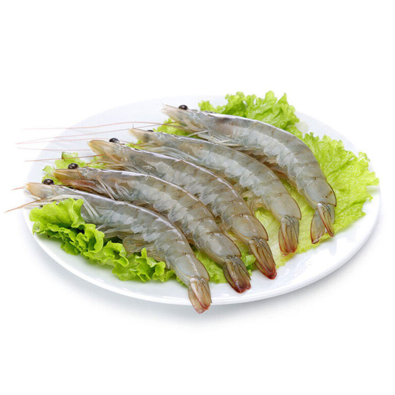 Seamix 禧美海产 厄瓜多尔白虾 75-90只 1.8kg 79元