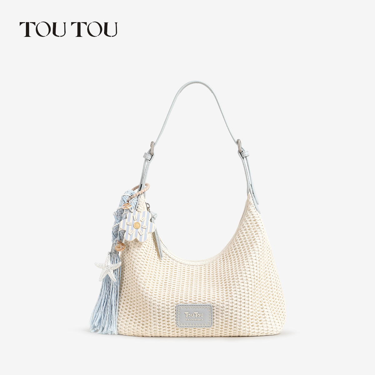 移动端、88VIP：toutou 女士手提包 TT26AZ41345 217.55元（淘金币可抵10.8元起）