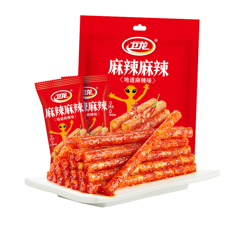 WeiLong 卫龙 辣条麻辣棒小麻小辣108g 5.5元