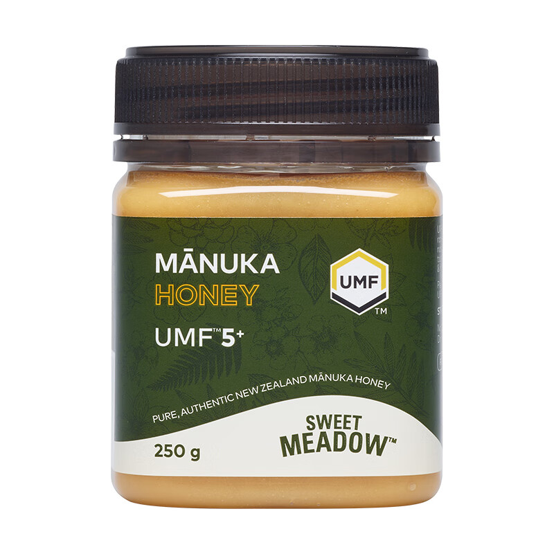 SWEET MEADOW 麦卢卡蜂蜜礼盒 UMF5+ 250g 79元（需用券）