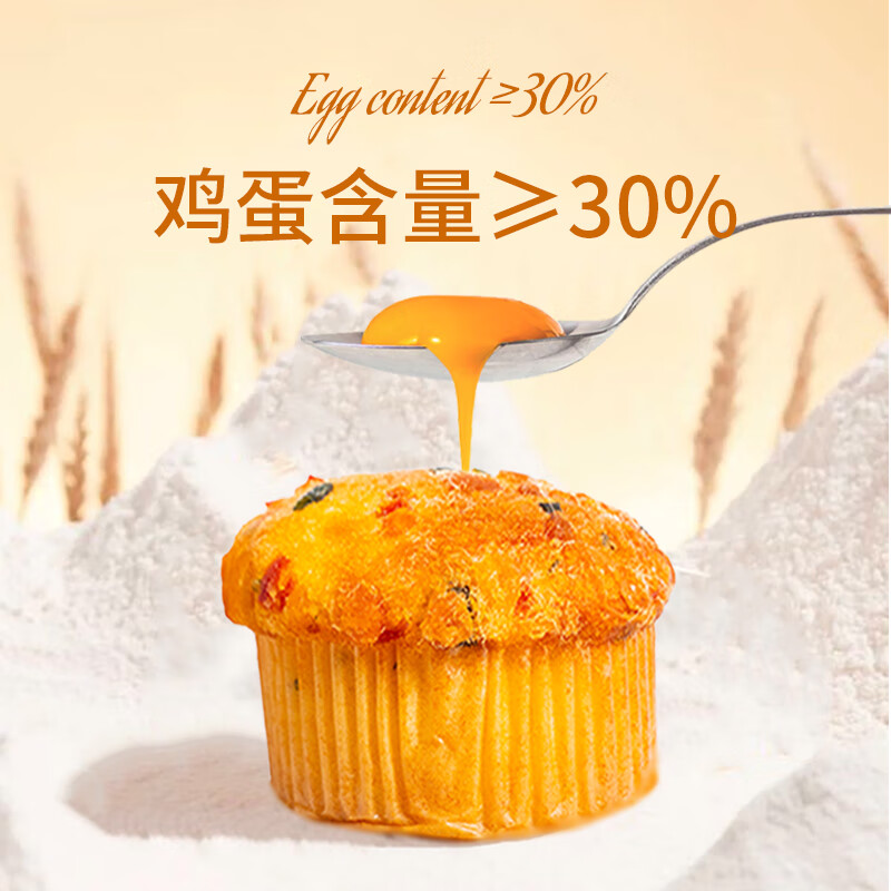 华生园 肉松拔丝蛋糕60g*8袋 19.79元（合2.47元/袋）