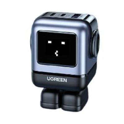 新品发售：UGREEN 绿联 Q湃机器人 氮化镓充电头 PD65W 2C1A 399元包邮