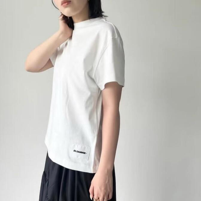 Jil Sander 白色基础款短袖三件套 8折 $204（约1479.53元）