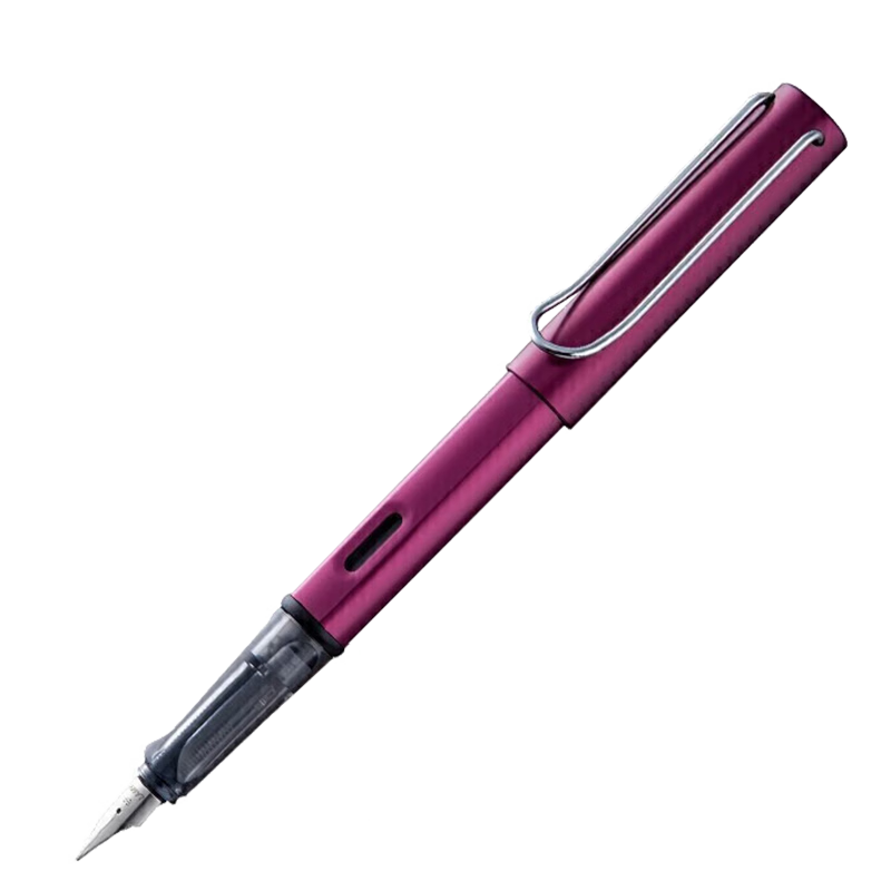 凌美（LAMY）钢笔AL-star恒星系列紫红色办公文具签字笔单只德国进口F0.7mm 62.2