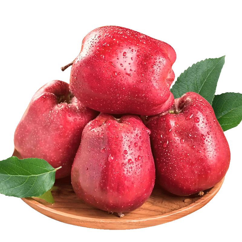 京鲜生 天水花牛苹果 净重4.5斤 单果170g+ 生鲜水果源头直发 25.9元