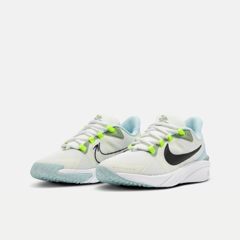 PLUS会员：NIKE 耐克 Star Runner 4 Next Nature 大童公路跑鞋 HQ3469-101 37.5 213.47元包