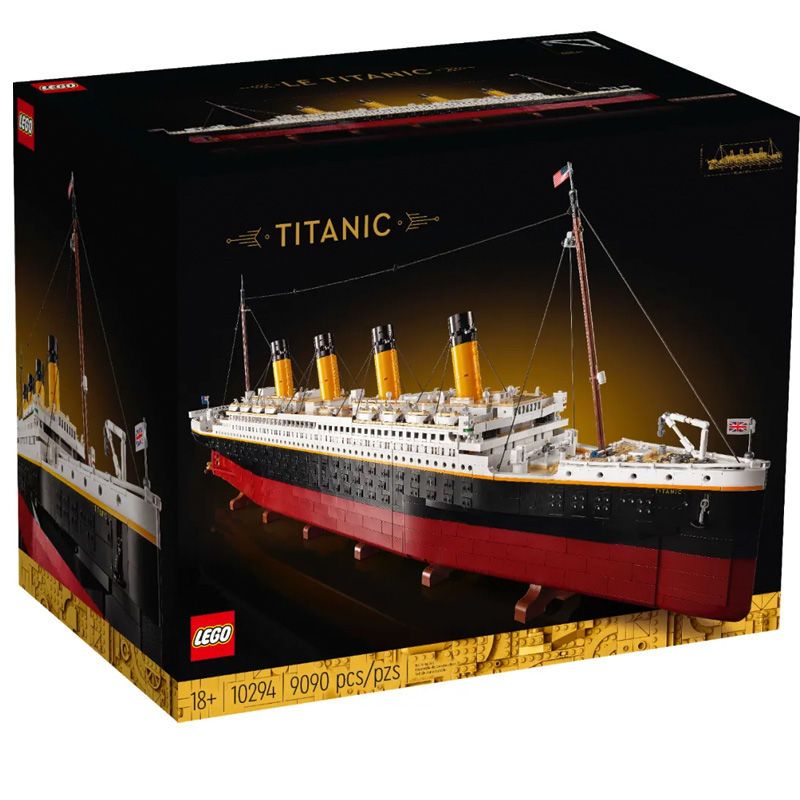 百亿补贴：LEGO 乐高 积木限定成人粉丝收藏男孩女孩玩具10294泰坦尼克号 2923元