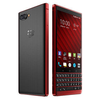 黑莓(blackberry)key2高配版 6gb 128gb双卡双待 4g全网通手机 红色