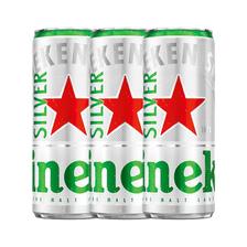Heineken 喜力 星银啤酒330ml*3罐 4.9元