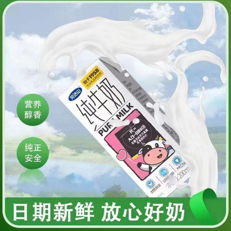 今日必买：完达山 纯牛奶 200ml*24盒 28.41元