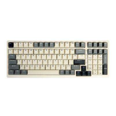 plus会员：RK 98 三模机械键盘 98配列 茶轴 RGB 五十度灰 178.13元包邮（需凑单