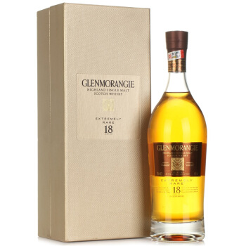 GLENMORANGIE 格兰杰 18年高地单一麦芽苏格兰威士忌 700ml 624.1元（需用券）