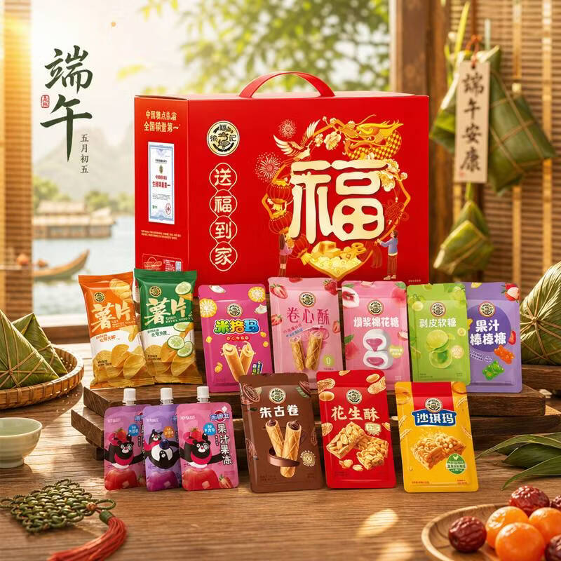 徐福记 酥心糖年货礼盒 2510g 送福到家含18袋 79.9元（需用券）