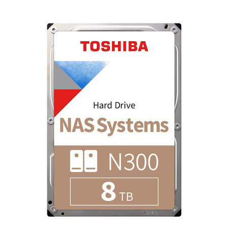 PLUS会员：TOSHIBA 东芝 N300系列 3.5英寸 NAS硬盘 8TB（CMR、7200rpm、256MB）HDWG180 937