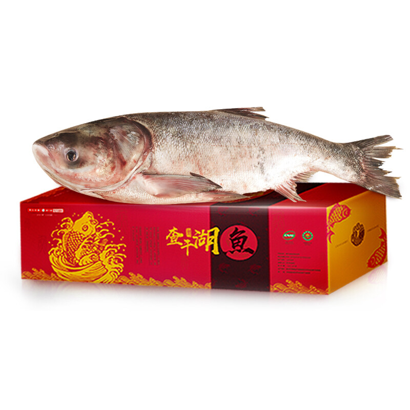 查干湖 CHINGREE 胖头鱼 4.25-4.5kg 礼盒装 89元