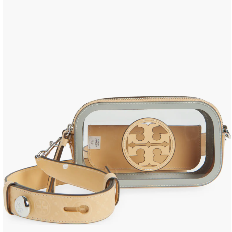 Tory Burch Mini Miller Clear 湯麗柏琦相機包 $298（約2181.3元）