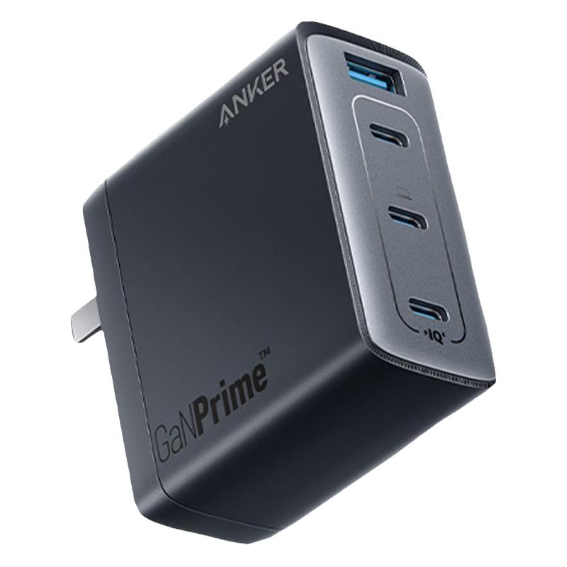 Anker 140W高功率充电器适用华为苹果iphone16/15手机Macbook平板13电脑笔记本PD多