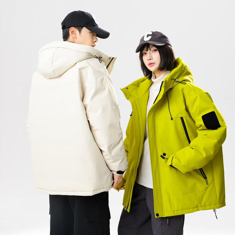 雪中飞 90%绒 640+蓬 冬季连帽保暖防寒羽绒服 138元（需用券）