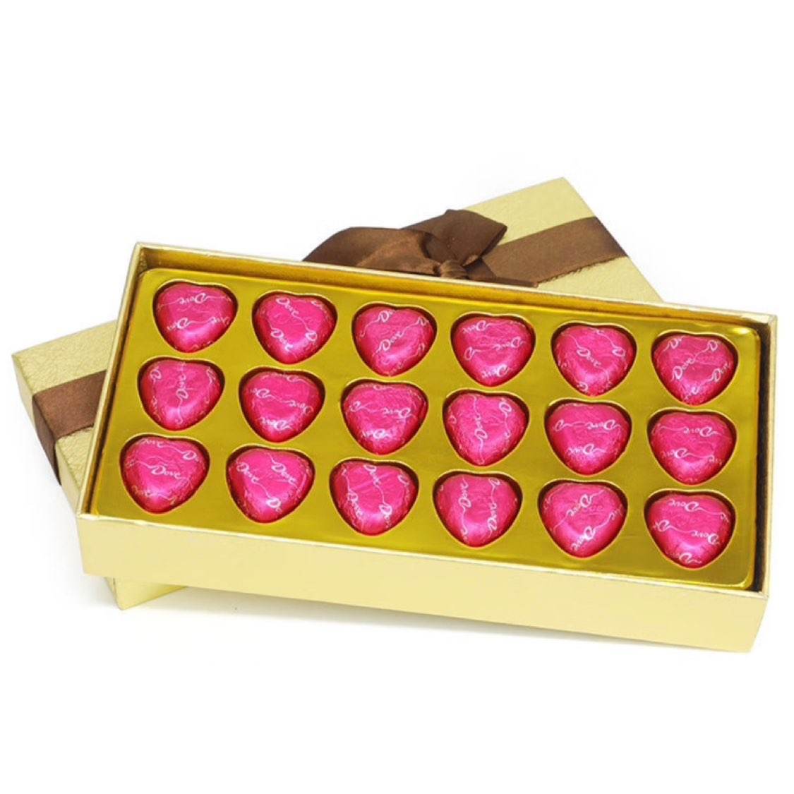 PLUS会员:德芙 心语巧克力礼盒5.3g*18粒*2件 34.2元（合17.1元/件）包邮