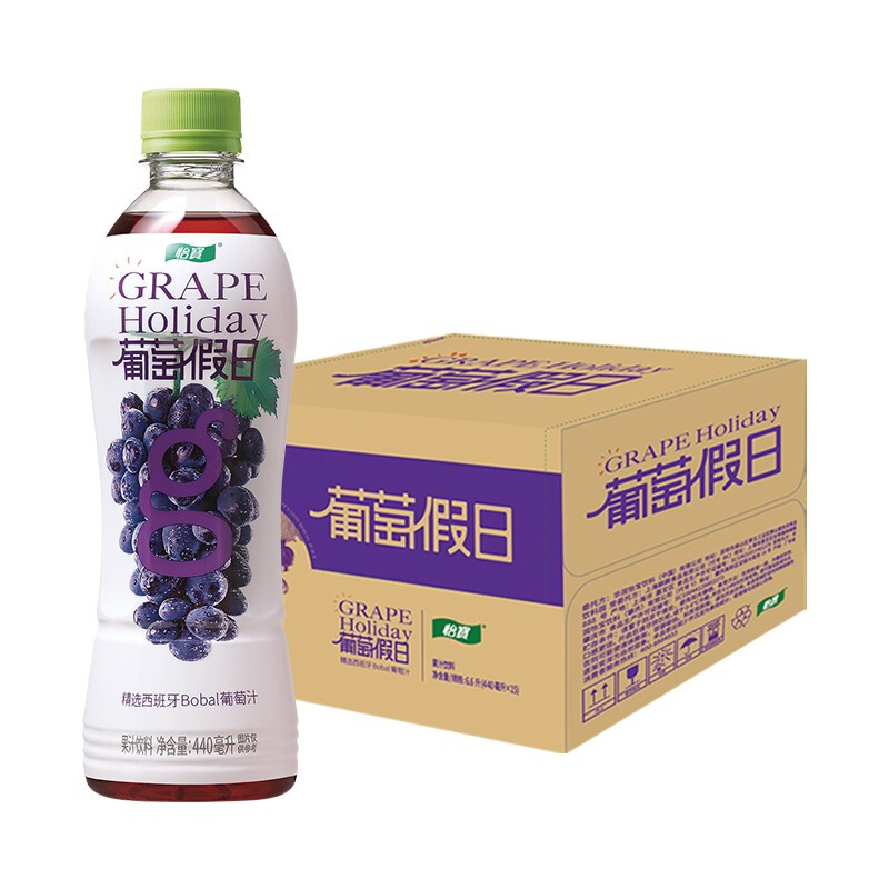 C'estbon 怡宝 果汁饮料葡萄味440ml*15瓶 40.4元（需用券）