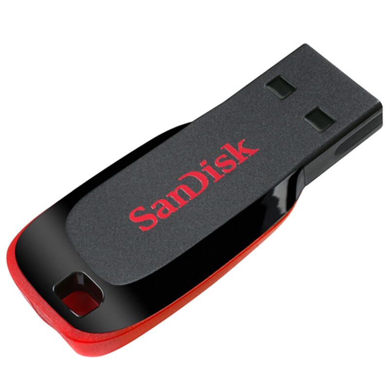 移动端、京东百亿补贴：SanDisk 闪迪 酷系列 酷刃 CZ50 USB 2.0 U盘 黑色 32GB USB-A