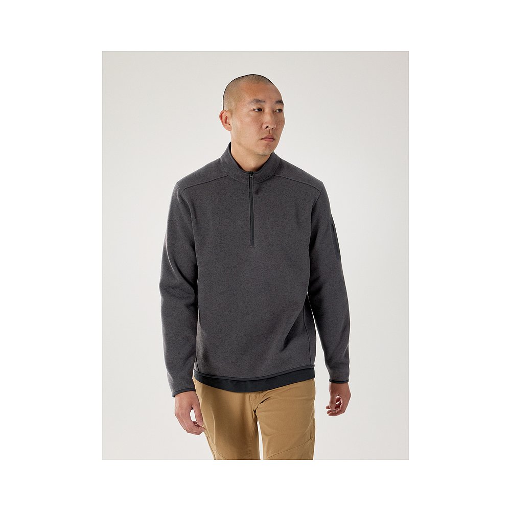 ARC'TERYX 加拿大始祖鸟Covert 1/2男款户外徒步休闲半拉链卫衣 1221.81元