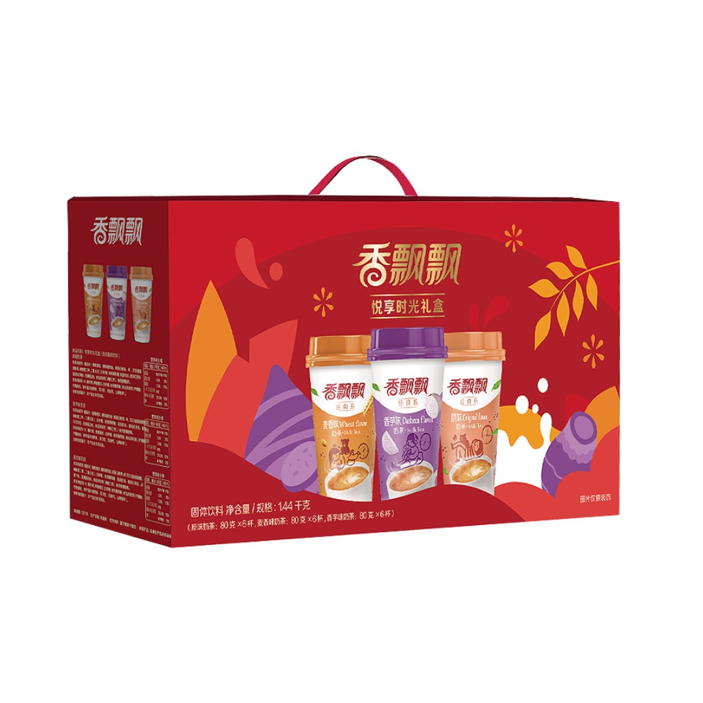 88VIP：香飘飘 经典悦享时光礼盒80g*18杯早餐冲饮多口味混合礼盒 50.1元（需