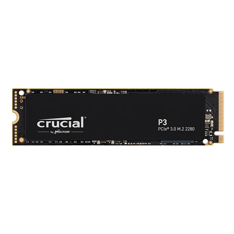 31日20点、PLUS会员：Crucial 英睿达 P3 NVMe M.2 固态硬盘 2TB（PCI-E3.0） 834.81元 包