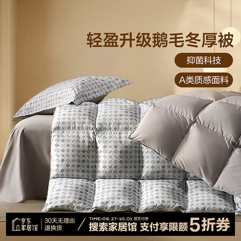 BLISS 百丽丝 冬季加厚羽绒被 150*210cm 200.56元（需用券）