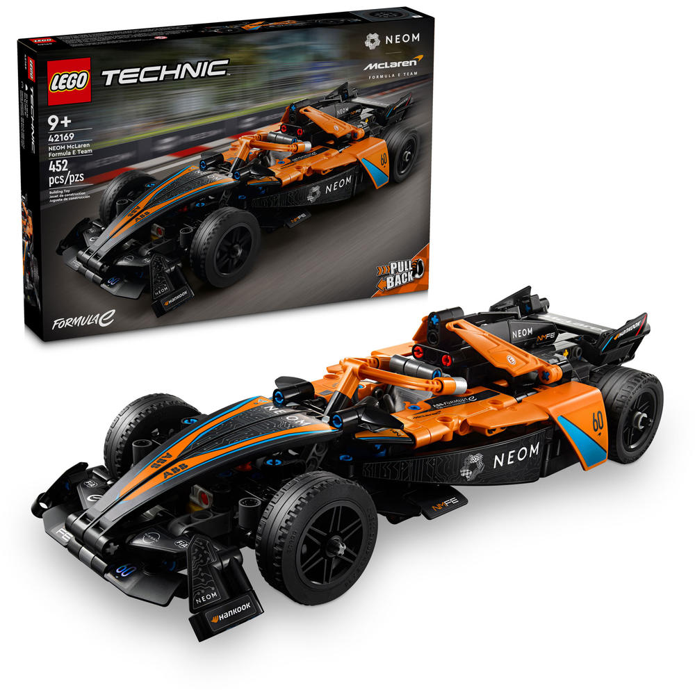 PLUS会员：LEGO 乐高 机械组系列 42169 NEOM 迈凯伦 Formula E 赛车 230.37元（需凑单