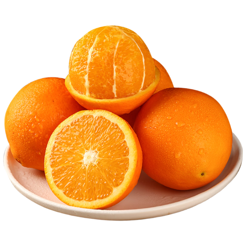 京觅 秭归伦晚脐橙 净重7斤 单果150g+ 26.8元