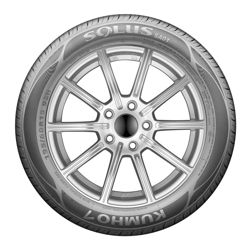 锦湖轮胎 SA01 轿车轮胎 静音舒适型 215/50R17 91V 318.6元